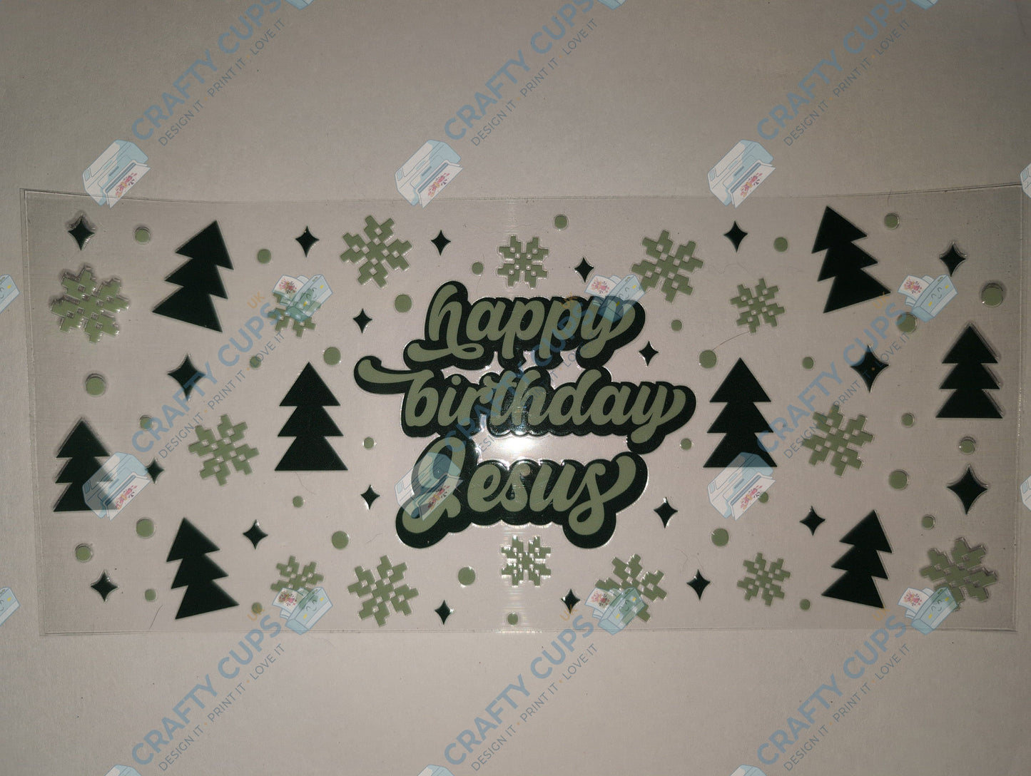 Christmas 16oz UVDTF Wraps