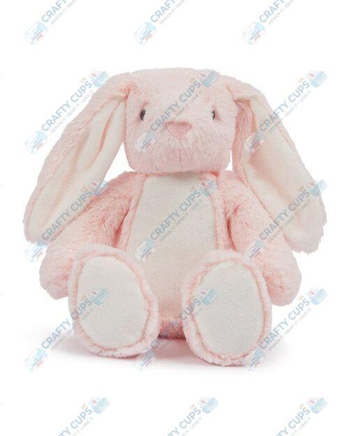 Personalised MM60 PRINTME Mini Pink Bunny – Sublimation & DTF Ready by Mumbles