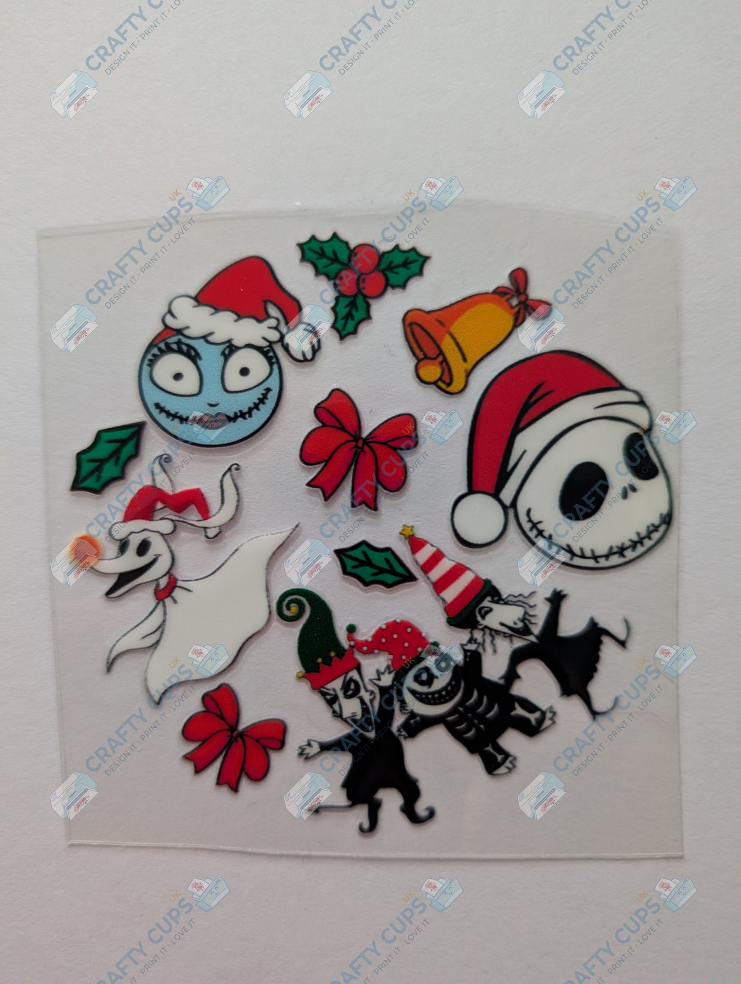 Christmas UVDTF Lid/Bauble Wrap