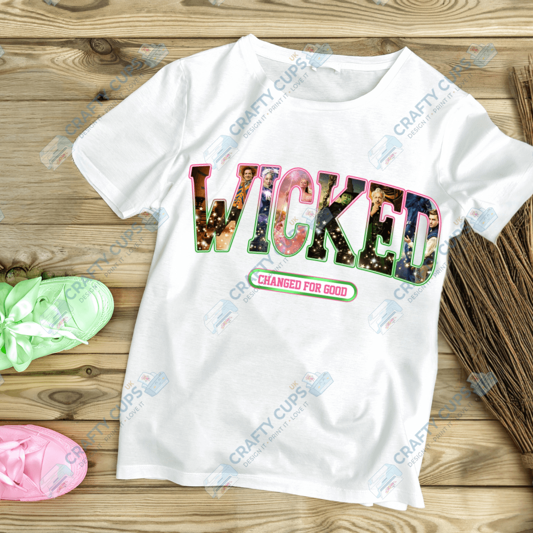 Wicked DTF Transfers | Custom DTF Prints in All Sizes & Designs