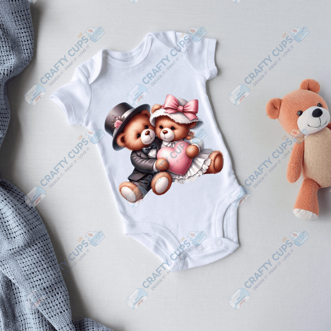 Cute Bears DTF Transfers – Adorable Baby & Kids Designs (4"–10")