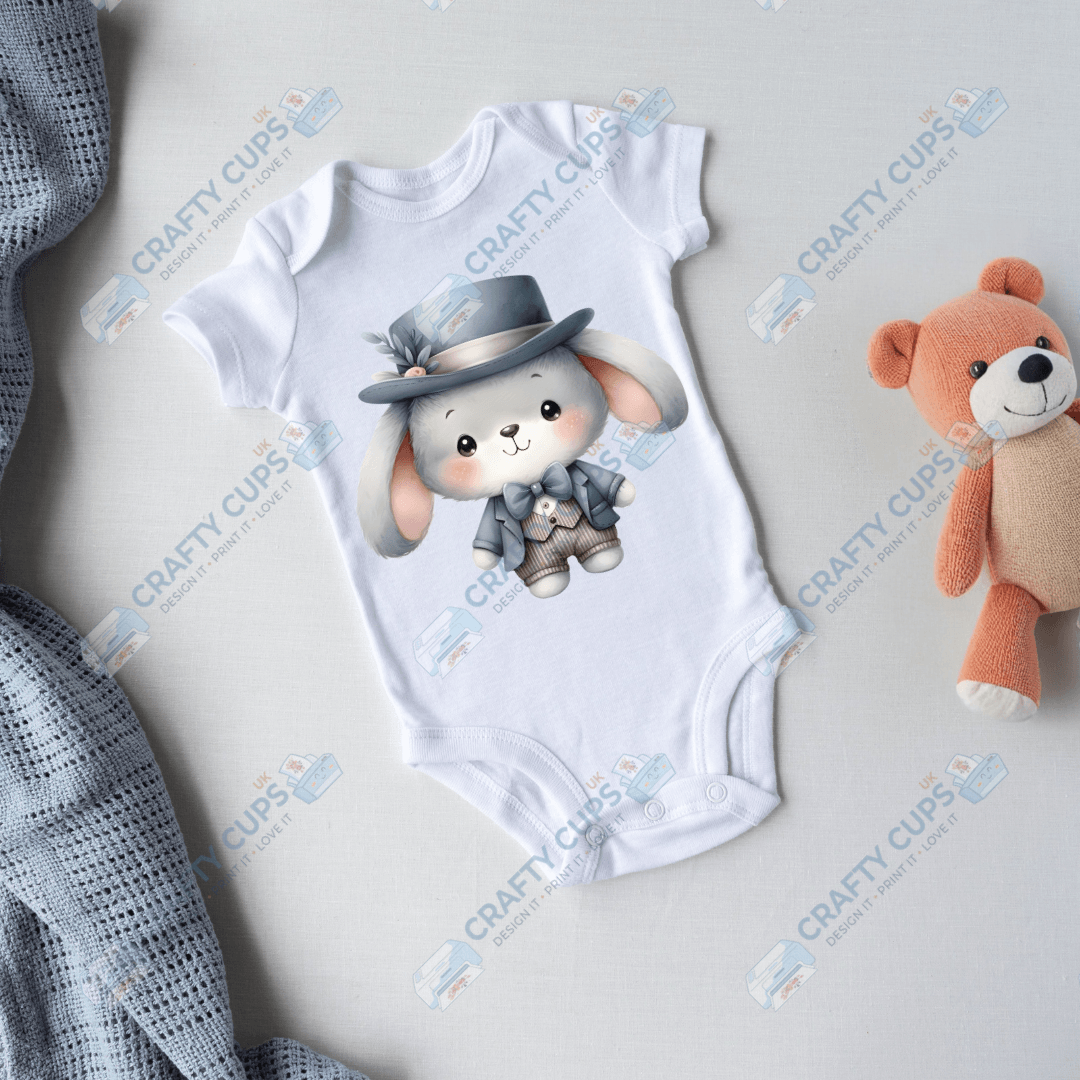 Cute Bunnies DTF Transfers – Adorable Designs for Babies & Kids (4"–10")