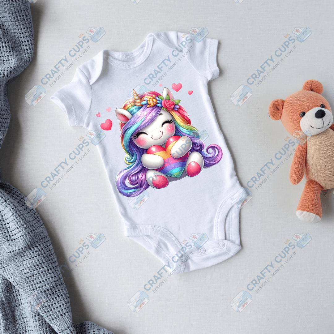 Rainbow Animals DTF Transfers – Colorful Designs for Kids (4"–10")