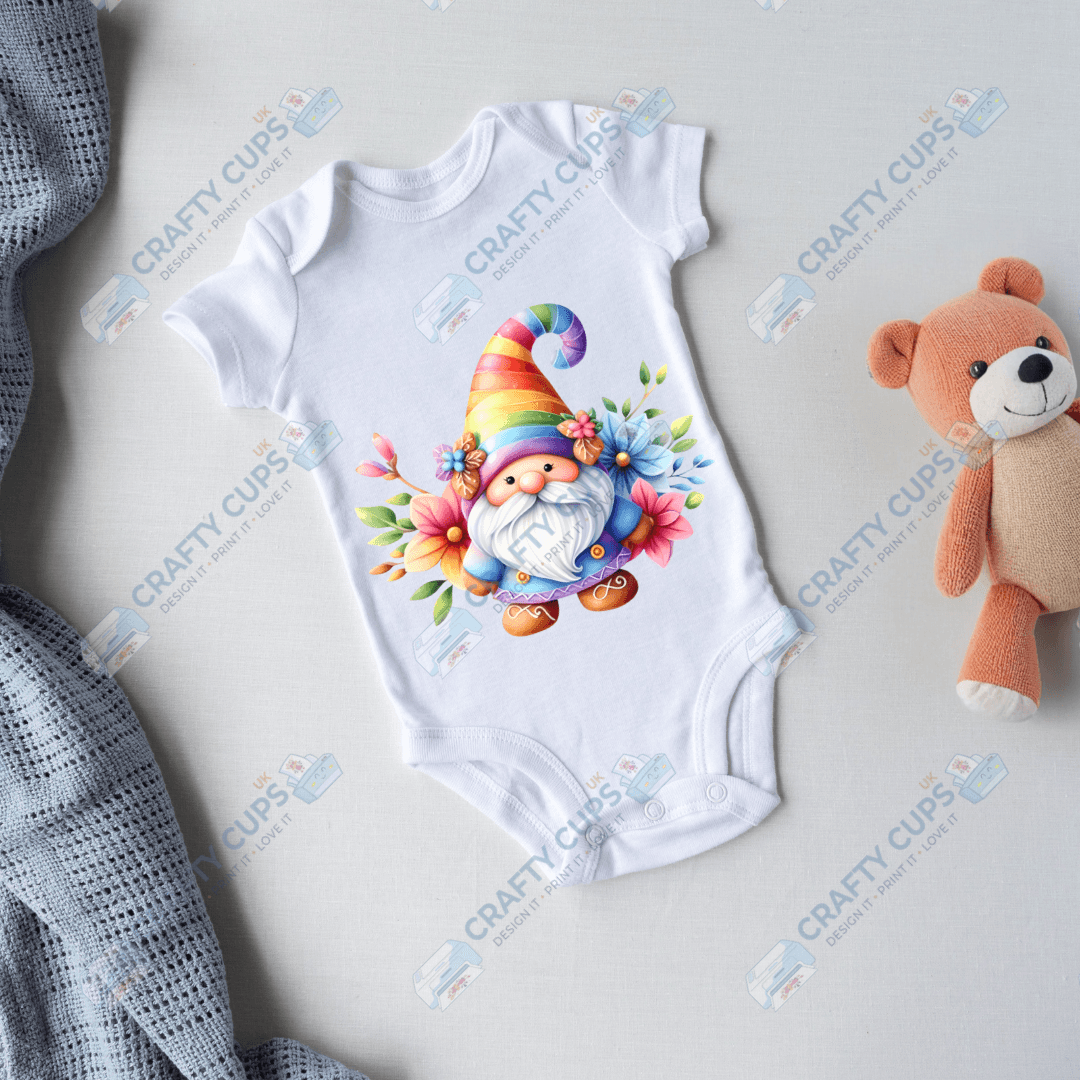 Rainbow Animals DTF Transfers – Colorful Designs for Kids (4"–10")