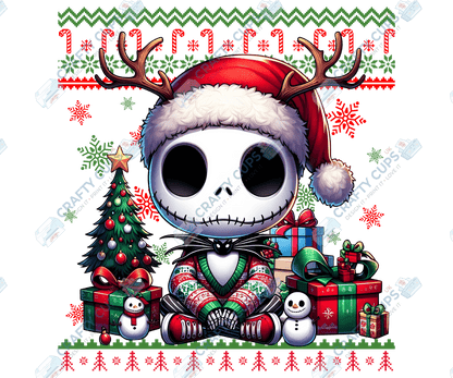 Creepy Christmas DTF Prints – Dark Festive Transfers, Ready to Press