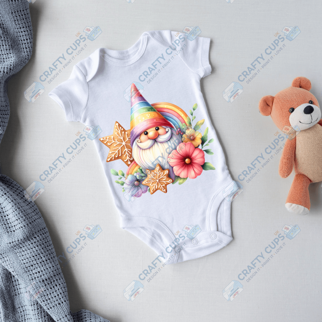 Rainbow Animals DTF Transfers – Colorful Designs for Kids (4"–10")