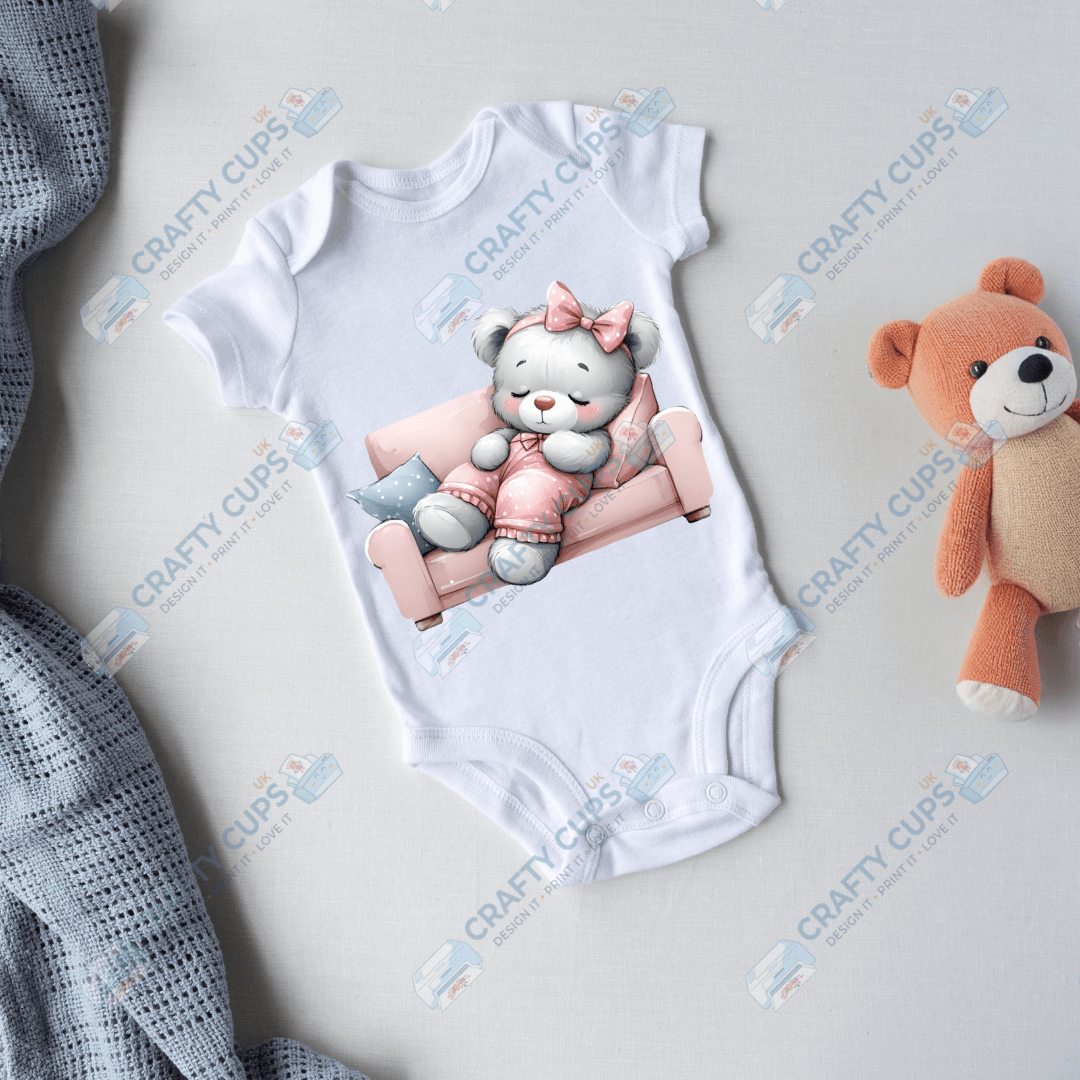 Cute Bears DTF Transfers – Adorable Baby & Kids Designs (4"–10")