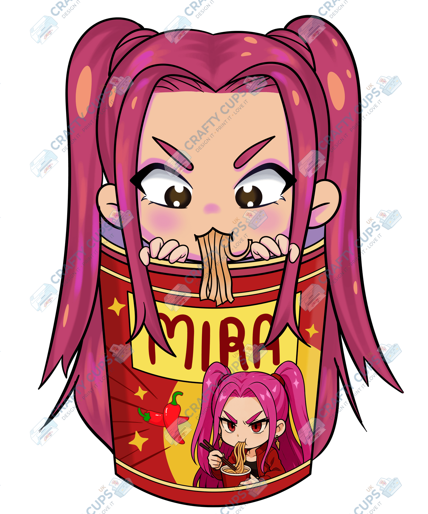 Demon Hunters DTF Transfer – Various Designs & Sizes, Heat Press Ready