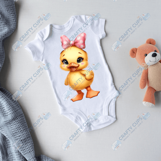 Cute Ducklings DTF Transfers – Adorable Baby & Kids Designs (4"–10")