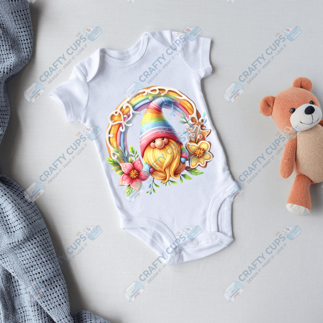 Rainbow Animals DTF Transfers – Colorful Designs for Kids (4"–10")