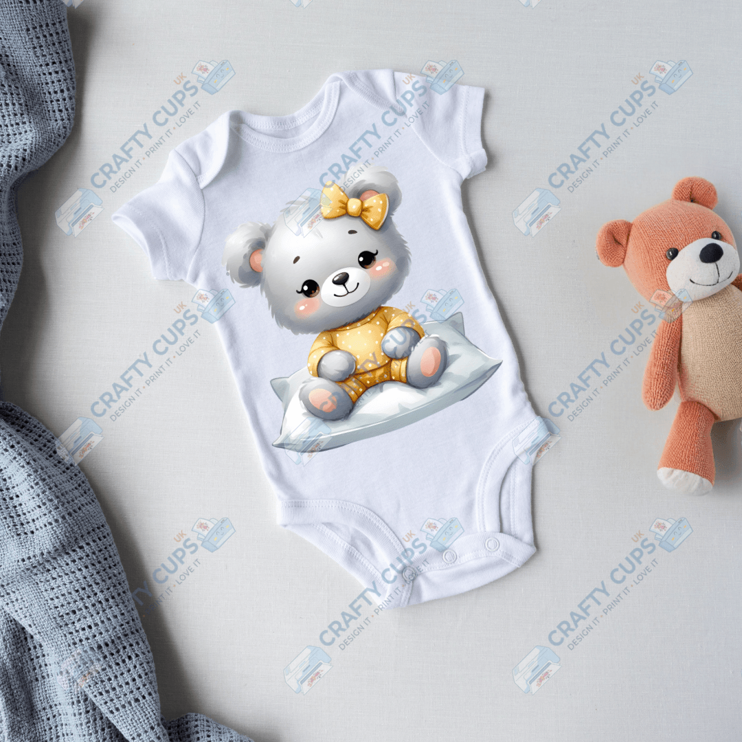 Cute Bears DTF Transfers – Adorable Baby & Kids Designs (4"–10")