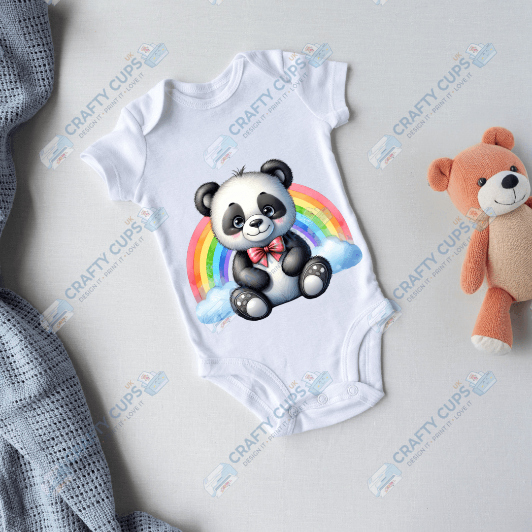 Rainbow Animals DTF Transfers – Colorful Designs for Kids (4"–10")