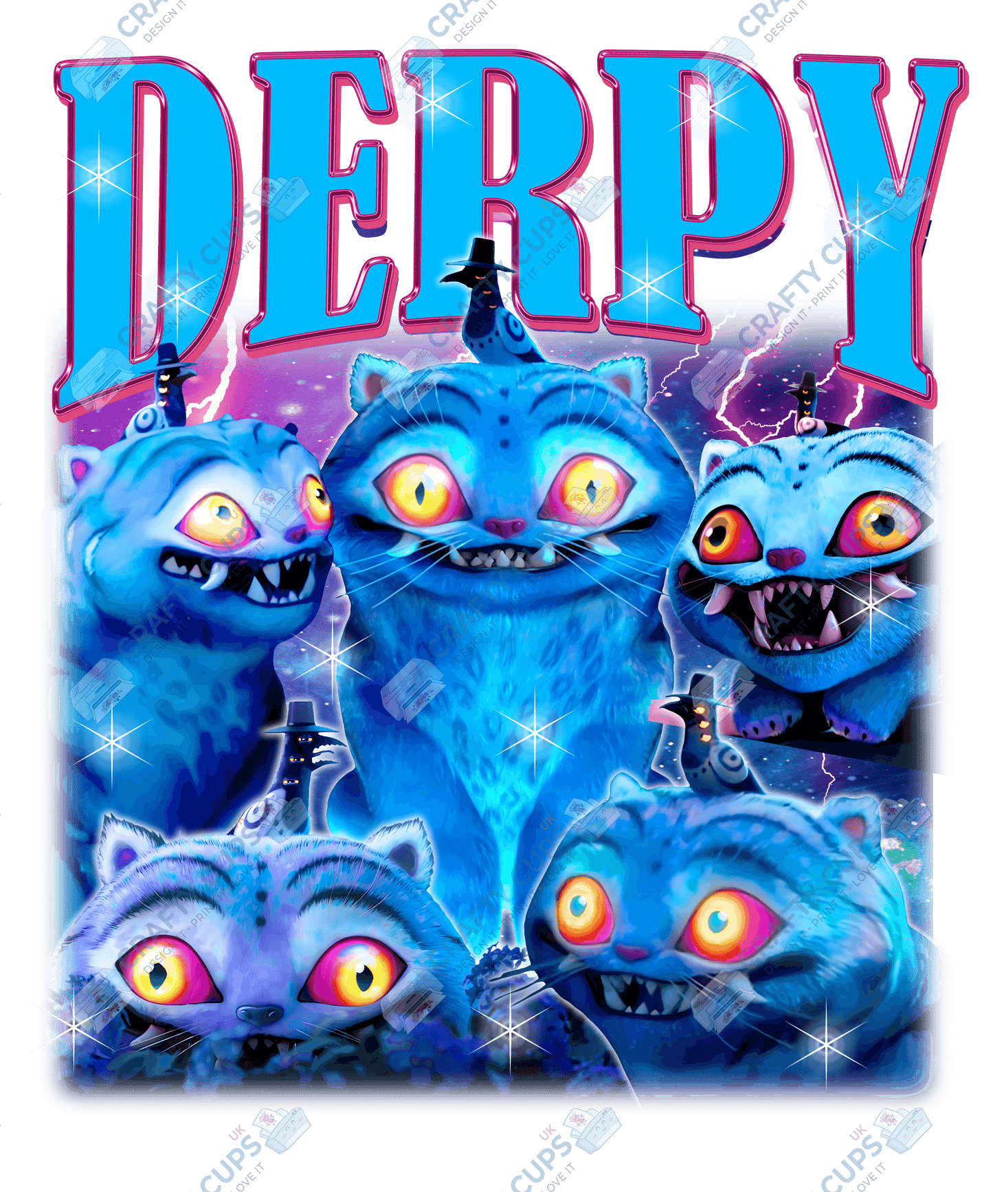 Demon Hunters DTF Transfer – Various Designs & Sizes, Heat Press Ready