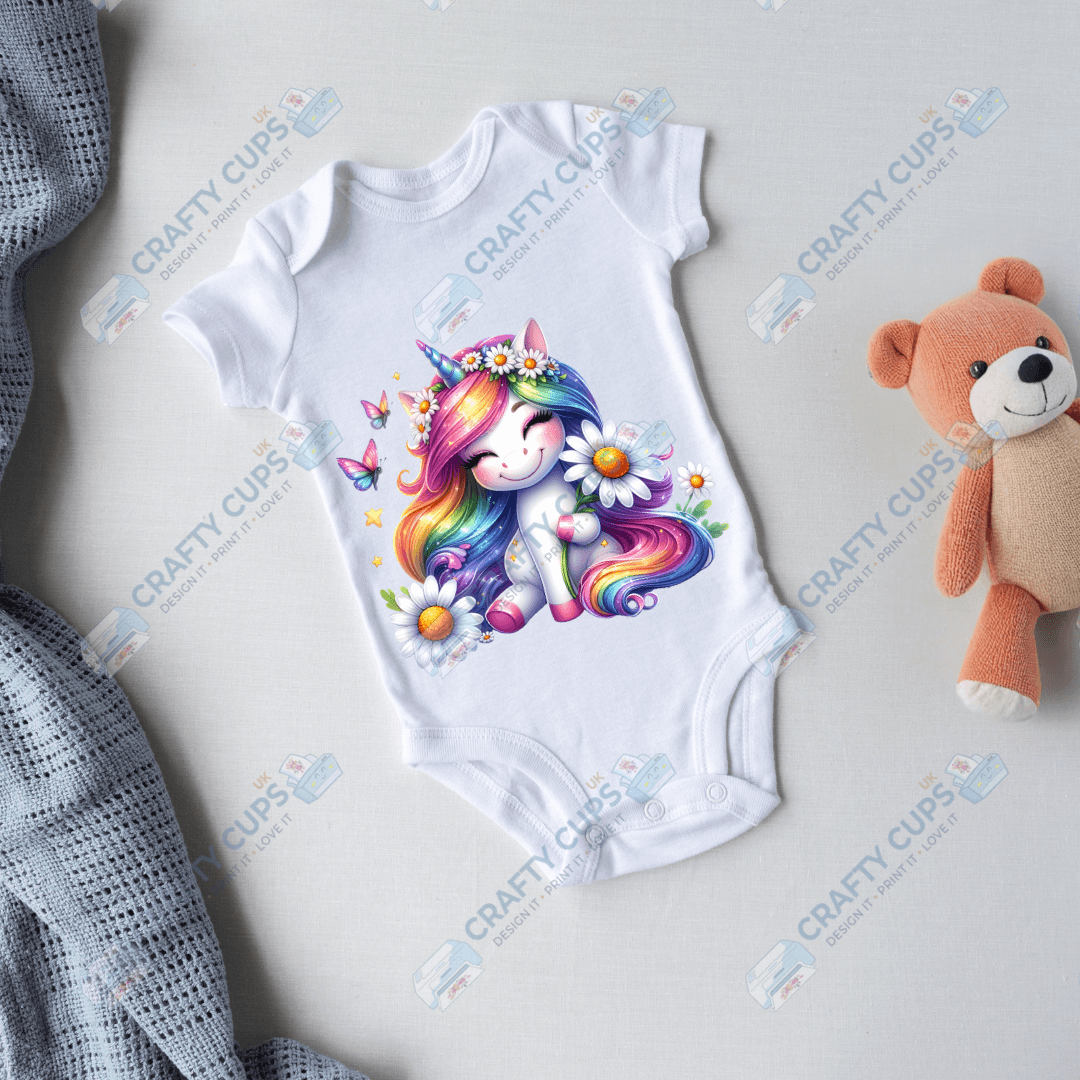 Rainbow Animals DTF Transfers – Colorful Designs for Kids (4"–10")