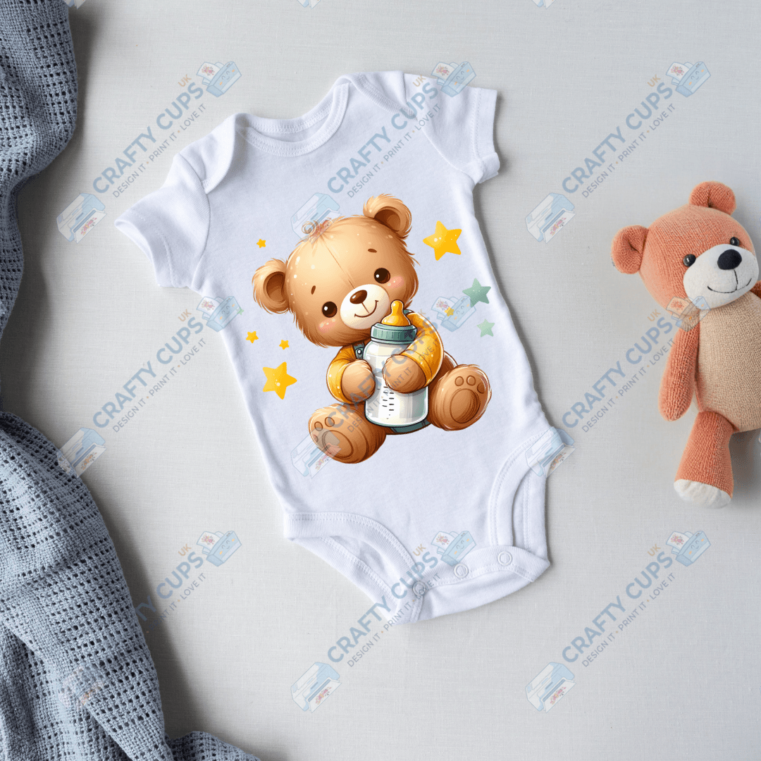 Cute Bears DTF Transfers – Adorable Baby & Kids Designs (4"–10")