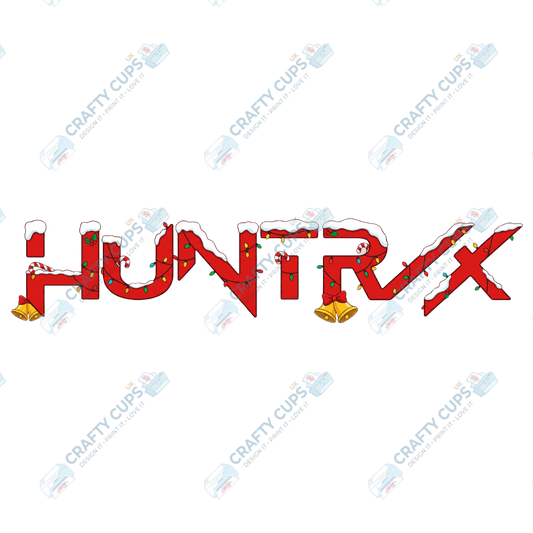Christmas Demon Hunters DTF Transfer – Festive Anime Style (Part One of Four), Various Sizes & Designs, Heat Press Ready