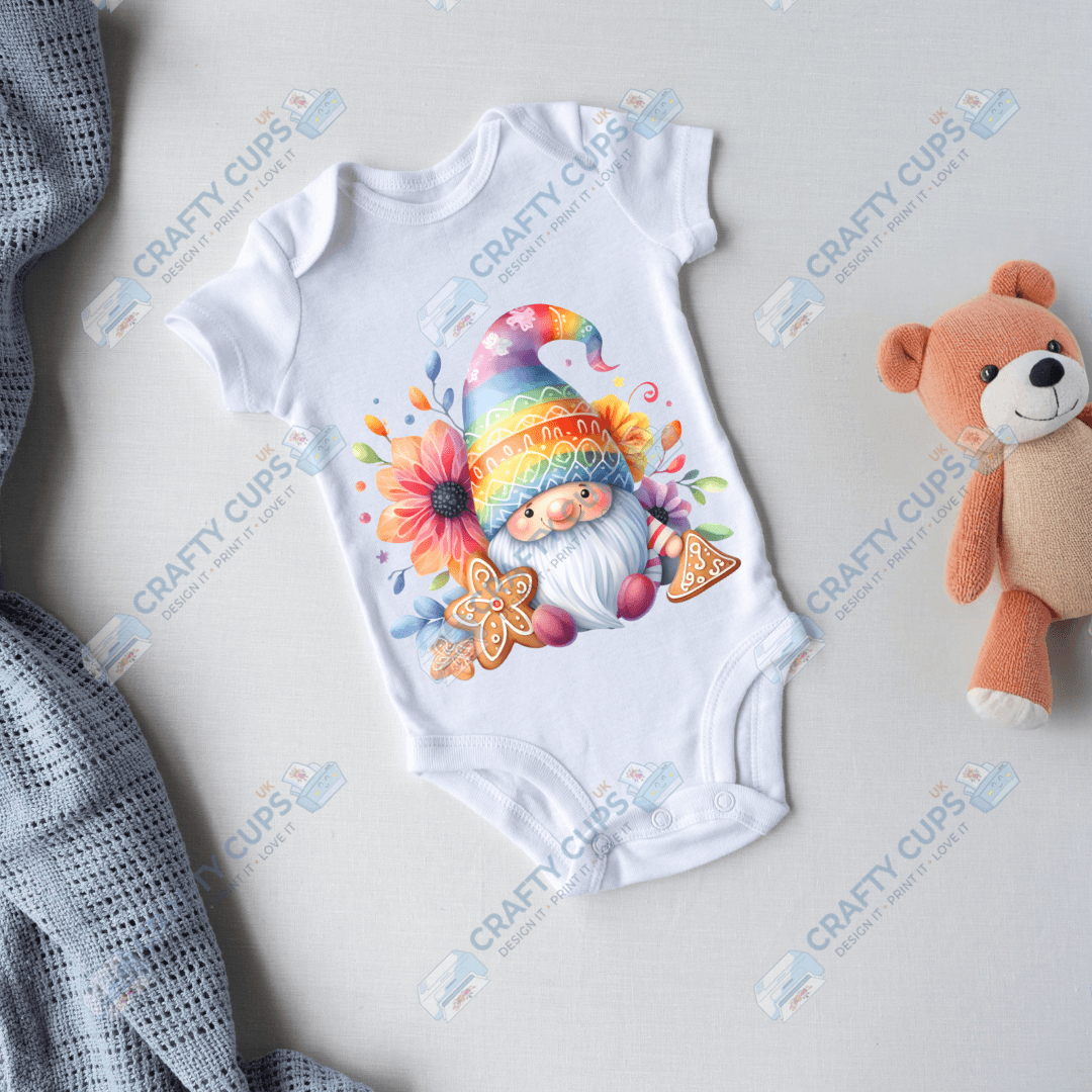 Rainbow Animals DTF Transfers – Colorful Designs for Kids (4"–10")