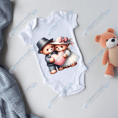 Cute Bears DTF Transfers – Adorable Baby & Kids Designs (4"–10")