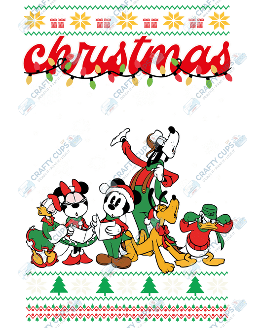 Christmas DTF Transfer – Various Designs & Sizes (Part One of Three, Series Two), Heat Press Ready