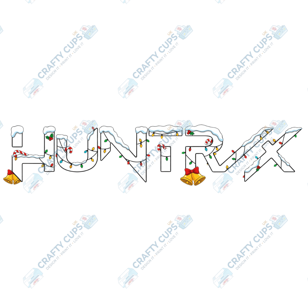 Christmas Demon Hunters DTF Transfer – Festive Anime Style, Various Sizes & Designs, Heat Press Ready