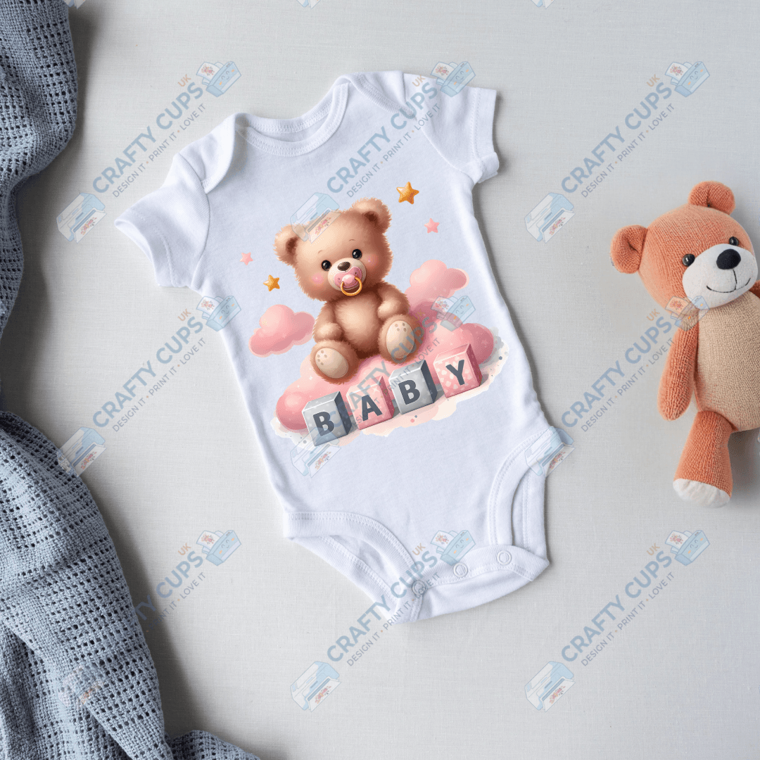 Cute Bears DTF Transfers – Adorable Baby & Kids Designs (4"–10")