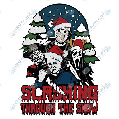 Creepy Christmas DTF Prints – Dark Festive Transfers, Ready to Press