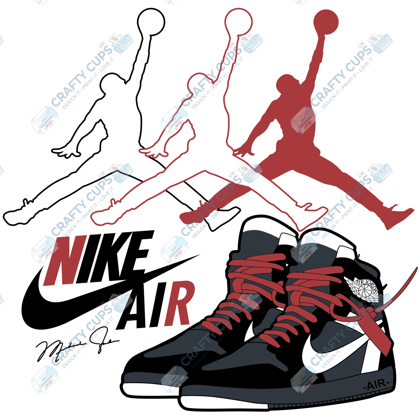 Sports DTF Transfer – Various Designs & Sizes, Heat Press Ready