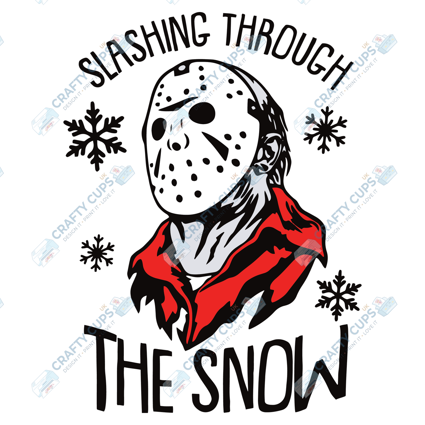 Creepy Christmas DTF Prints – Dark Festive Transfers, Ready to Press