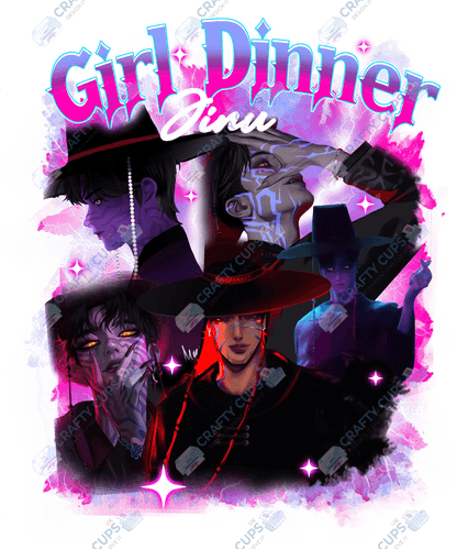 Demon Hunters DTF Transfer – Various Designs & Sizes, Heat Press Ready