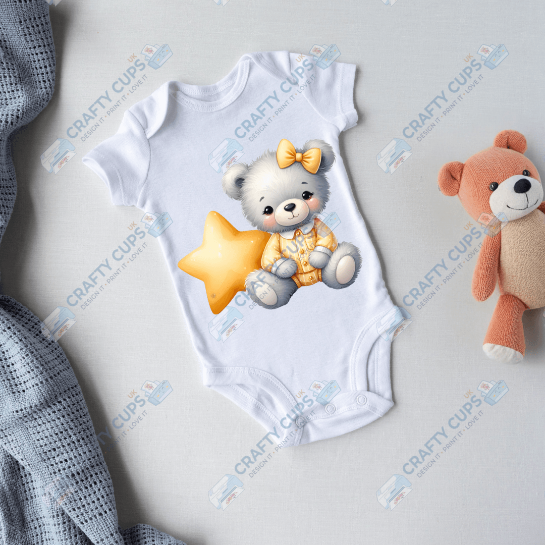 Cute Bears DTF Transfers – Adorable Baby & Kids Designs (4"–10")