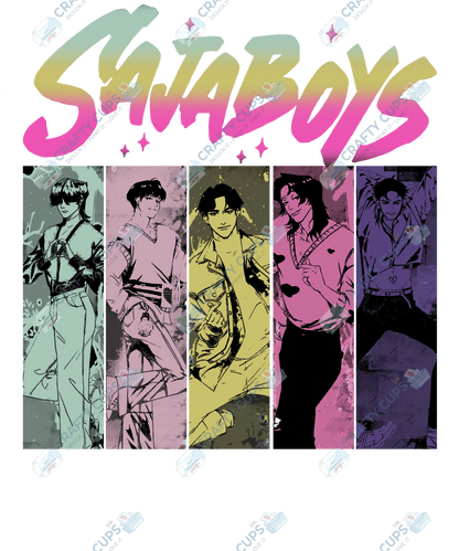 Demon Hunters DTF Transfer – Various Designs & Sizes, Heat Press Ready