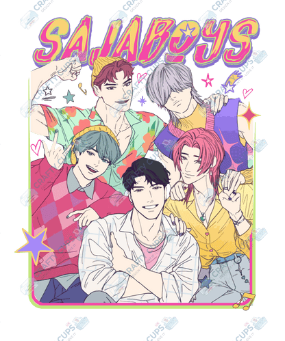 Demon Hunters DTF Transfer – Various Designs & Sizes, Heat Press Ready