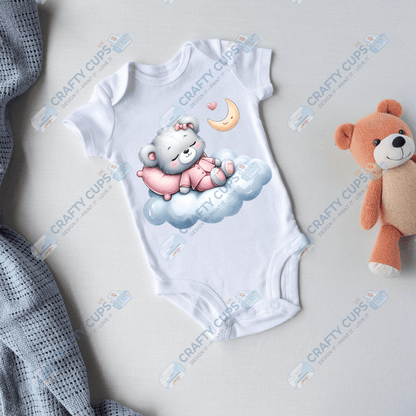 Cute Bears DTF Transfers – Adorable Baby & Kids Designs (4"–10")
