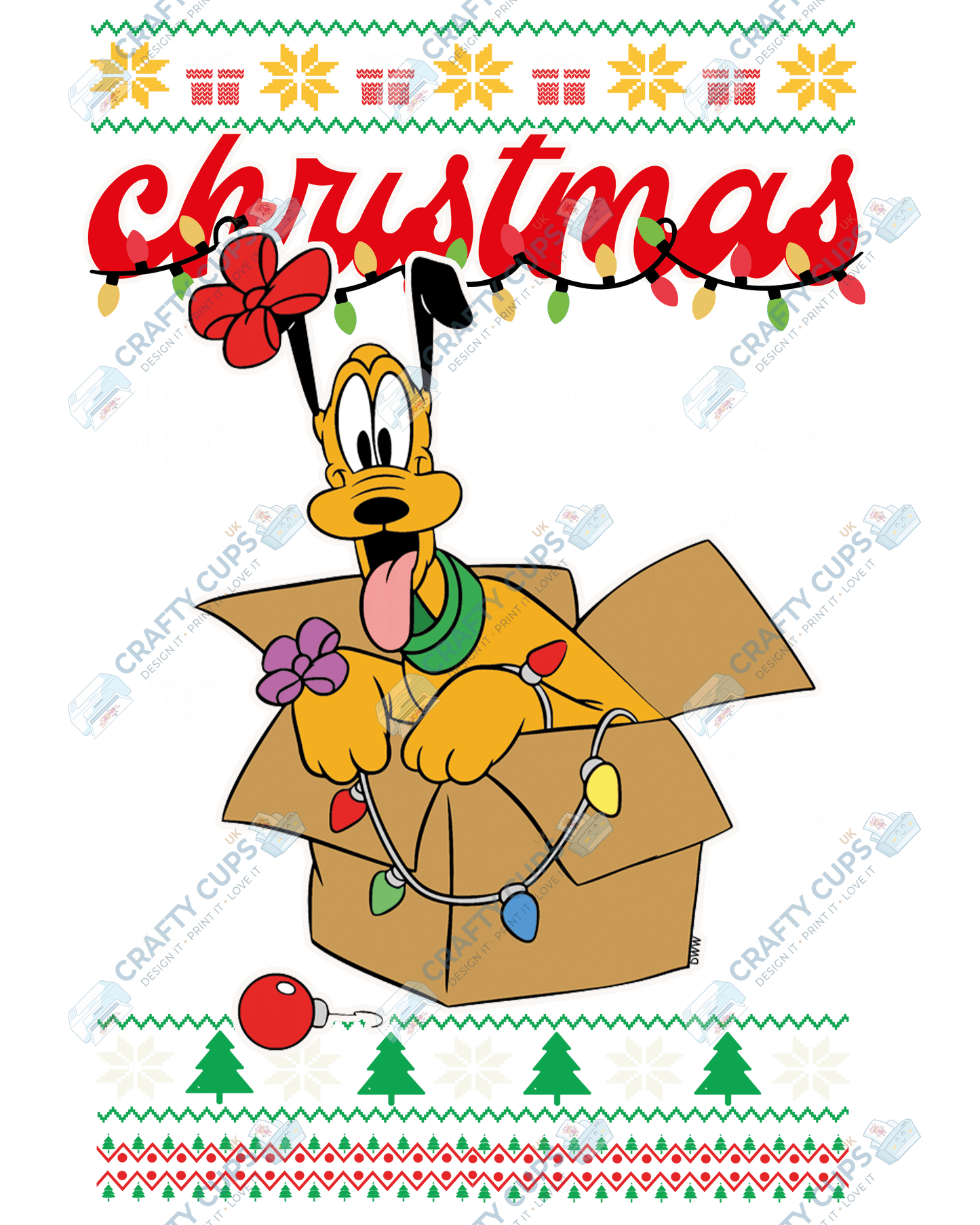 Christmas DTF Transfer – Various Designs & Sizes (Part One of Three, Series Two), Heat Press Ready