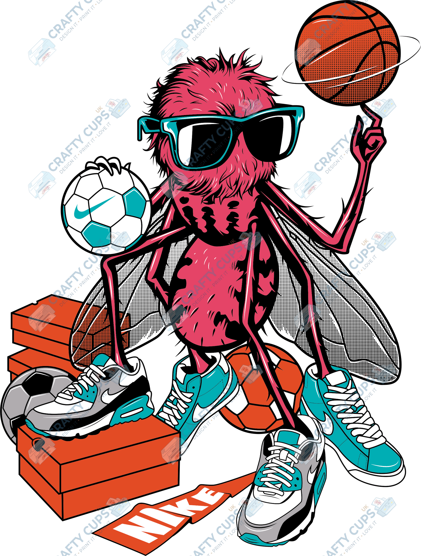Sports DTF Transfer – Various Designs & Sizes (Part Three of Four), Heat Press Ready