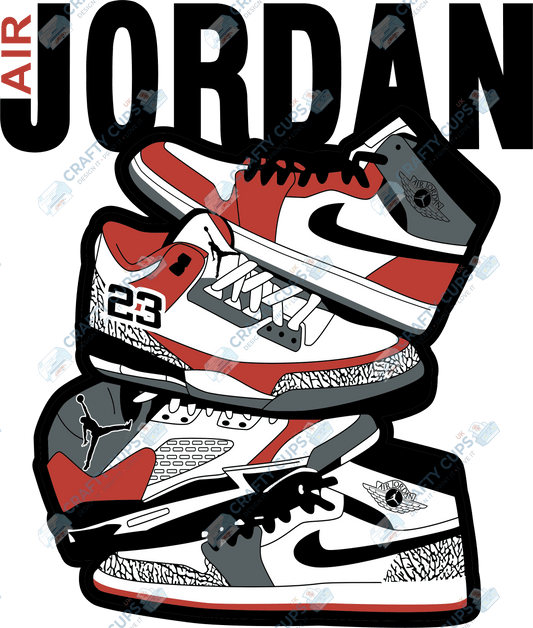 Sports DTF Transfer – Various Designs & Sizes (Part Four of Four), Heat Press Ready