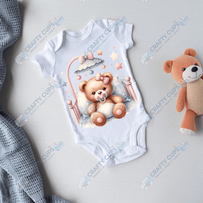 Cute Bears DTF Transfers – Adorable Baby & Kids Designs (4"–10")