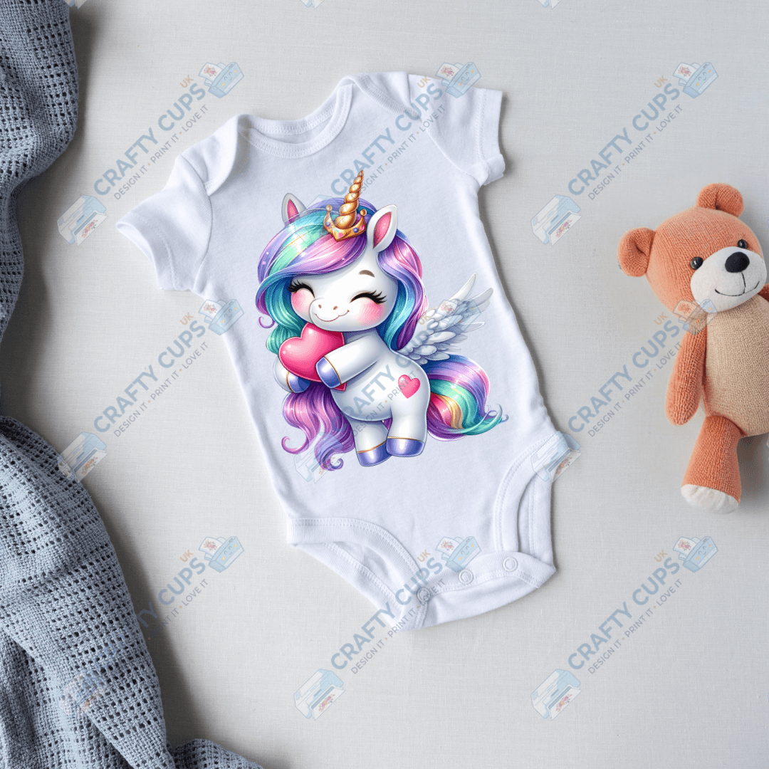 Rainbow Animals DTF Transfers – Colorful Designs for Kids (4"–10")