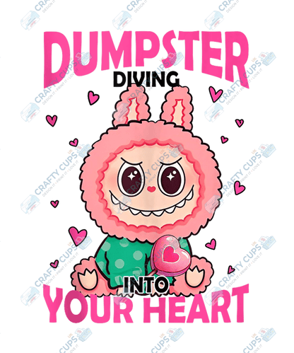 Chibi Monsters DTF Transfer – Cute Anime Style Various Sizes & Designs