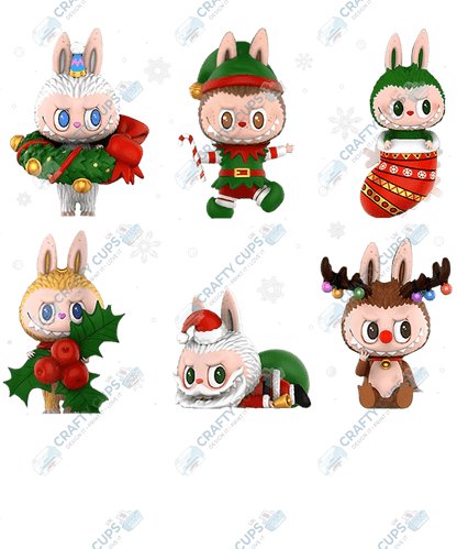 Chibi Monsters DTF Transfer – Cute Anime Style (Part Two of Seven), Various Sizes & Designs