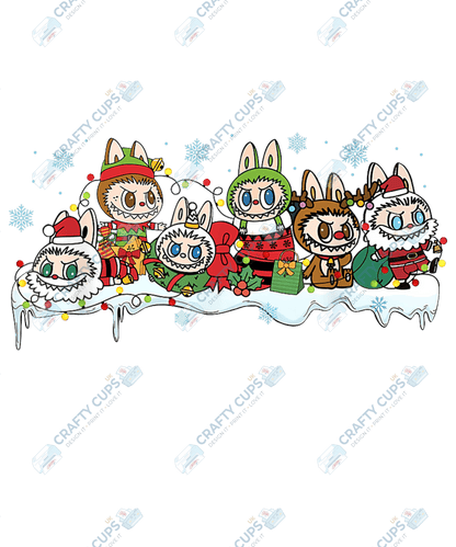 Chibi Monsters DTF Transfer – Cute Anime Style (Part Two of Seven), Various Sizes & Designs