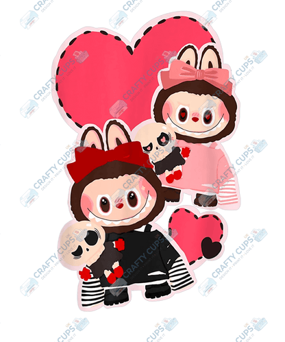 Chibi Monsters DTF Transfer – Cute Anime Style (Part Two of Seven), Various Sizes & Designs