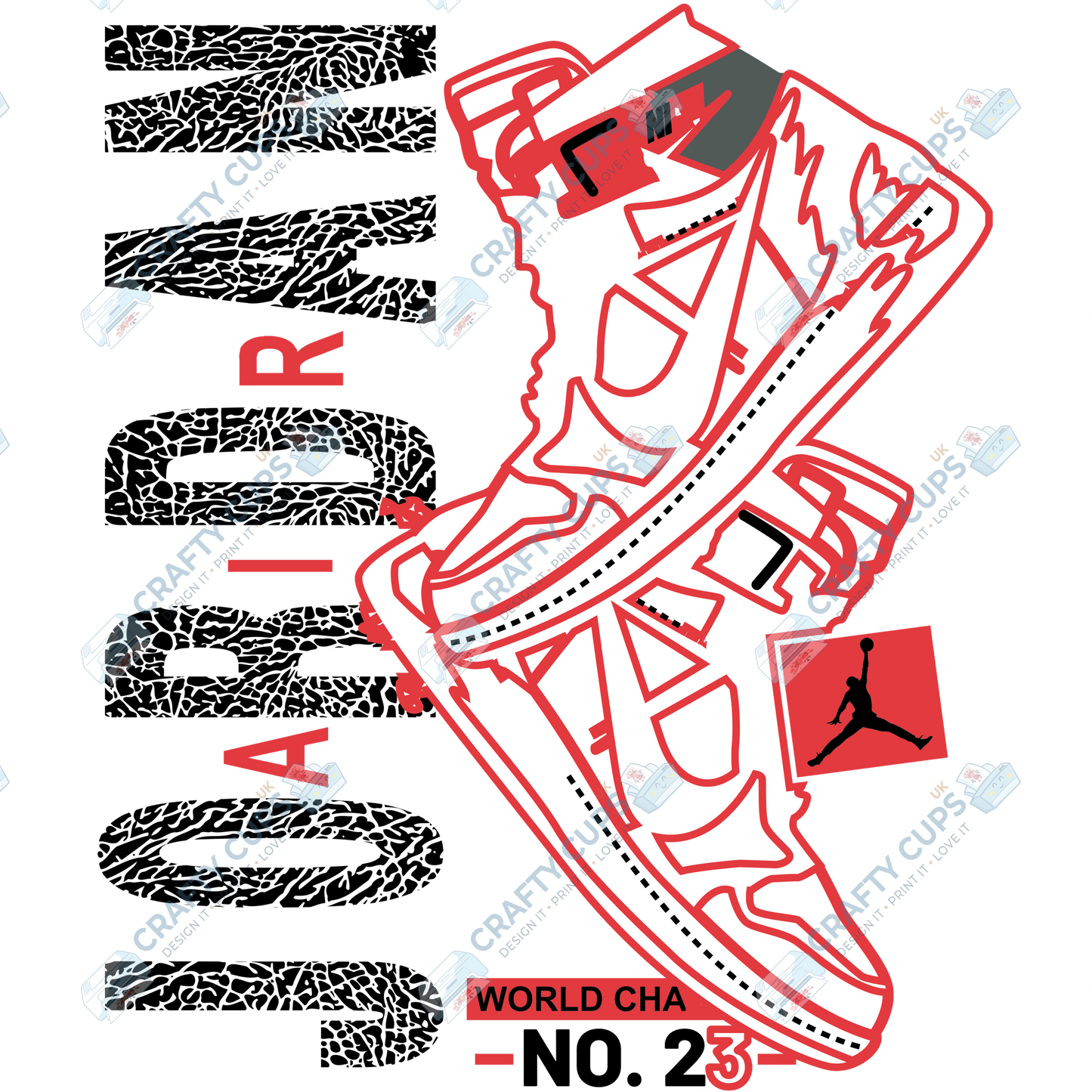 Sports DTF Transfer – Various Designs & Sizes, Heat Press Ready