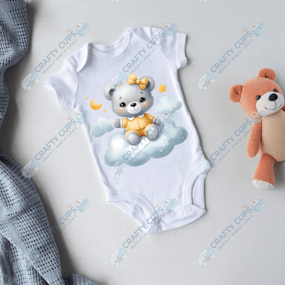 Cute Bears DTF Transfers – Adorable Baby & Kids Designs (4"–10")