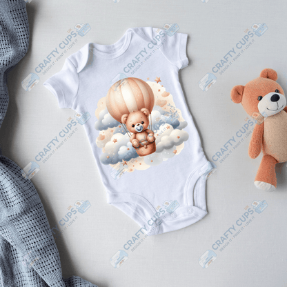 Cute Bears DTF Transfers – Adorable Baby & Kids Designs (4"–10")