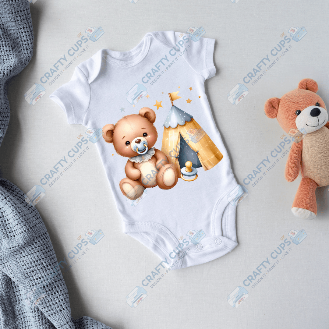 Cute Bears DTF Transfers – Adorable Baby & Kids Designs (4"–10")