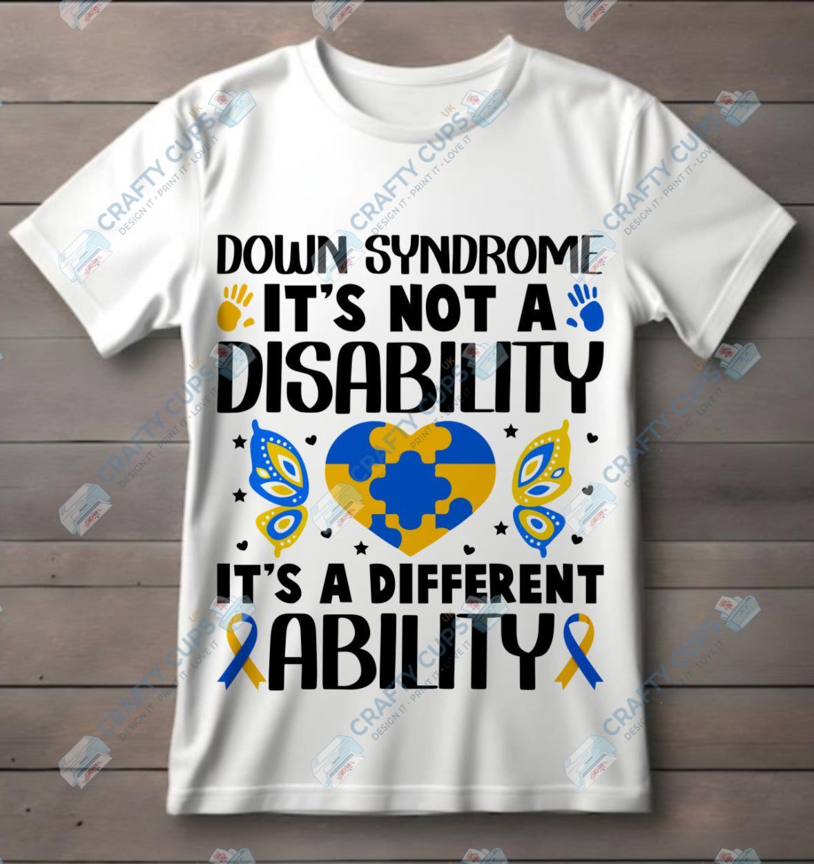 Down Syndrome Awareness DTF Designs – Support & Inclusion Prints for DTF Apparel