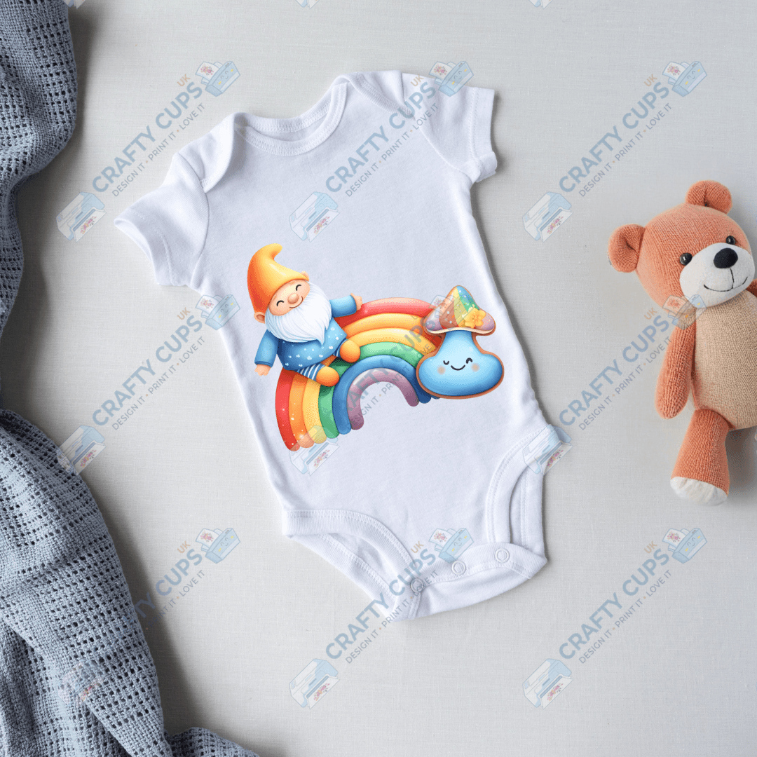 Rainbow Animals DTF Transfers – Colorful Designs for Kids (4"–10")