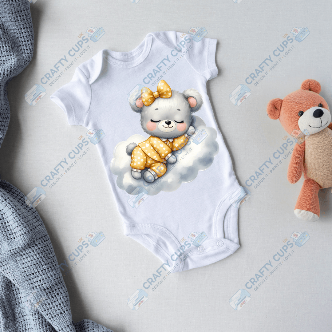 Cute Bears DTF Transfers – Adorable Baby & Kids Designs (4"–10")