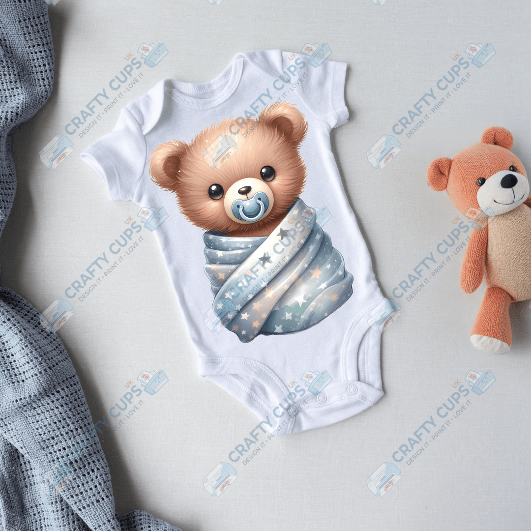 Cute Bears DTF Transfers – Adorable Baby & Kids Designs (4"–10")